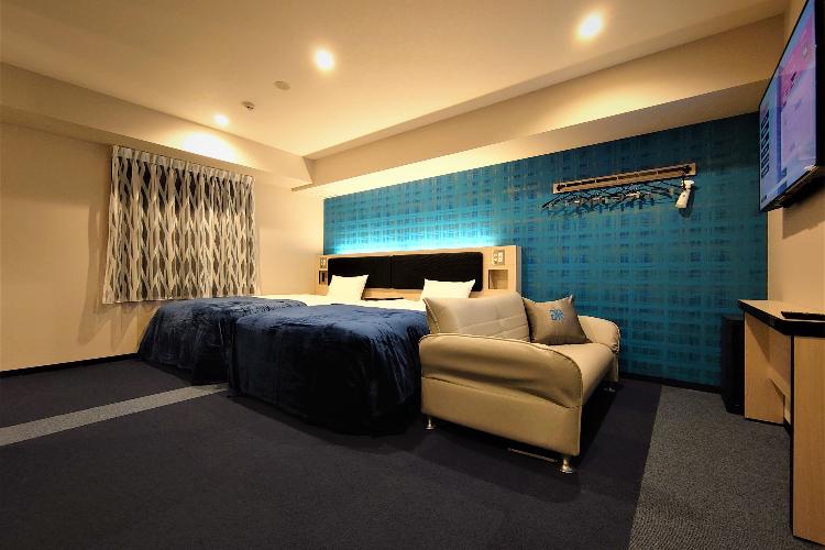 ユニバーサルツイン/ベッド130cm×2台