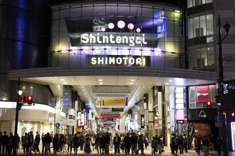 下通アーケード　写真提供：熊本県観光連盟