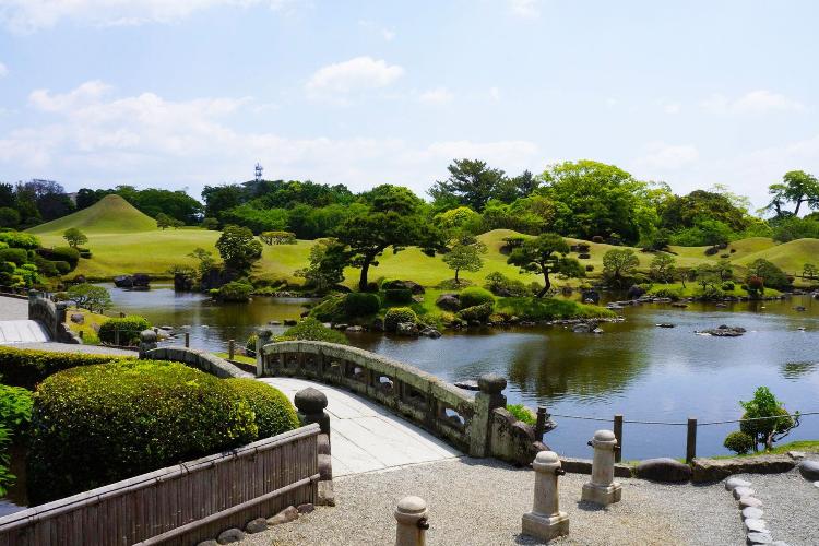 水前寺成趣園　写真提供：熊本県観光連盟
