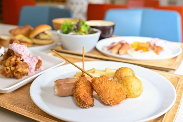 朝食ビュッフェ(イメージ)B