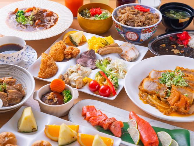 【朝食ビュッフェ】