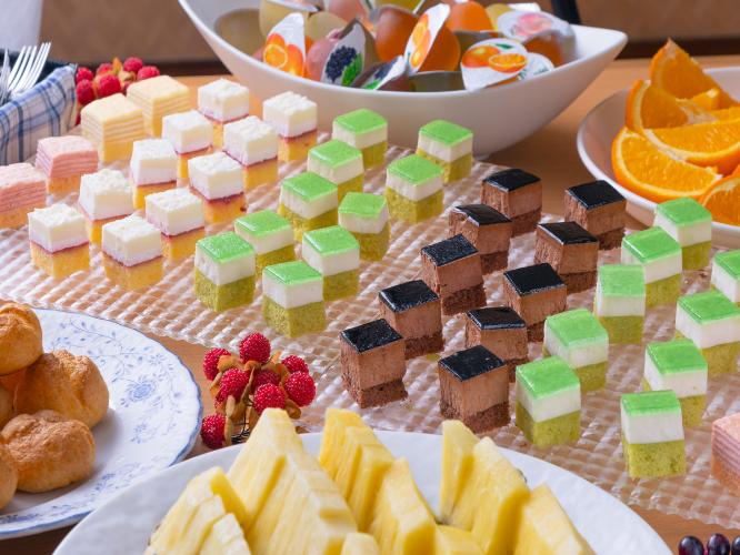 【朝食ビュッフェ】フルーツ・デザート