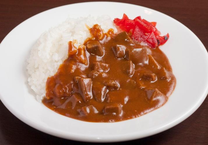朝食ブッフェ　牛たんカレー