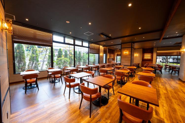 朝食会場ダイニングセレステ