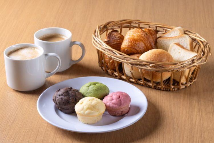 パン盛り合わせ一例