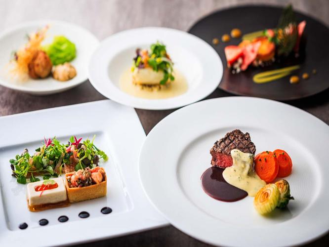 冬のディナーコース〜江の島〜 季節の食材を使用した、五感で楽しめる彩り豊かなフルコースです