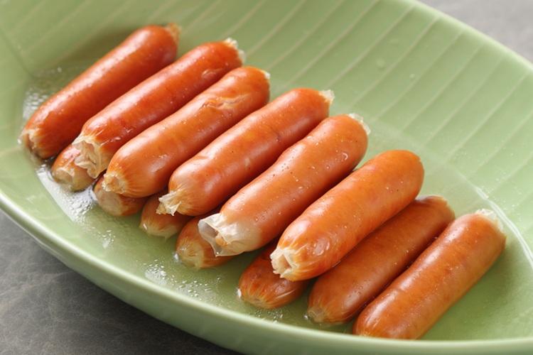 朝食ビュッフェ ウインナー