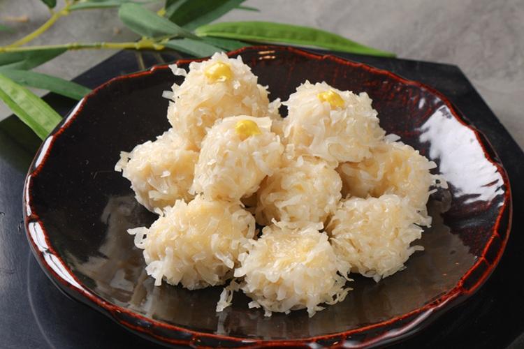 朝食ビュッフェ 佐賀名物イカしゅうまい