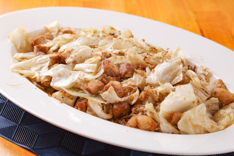 【朝食ビュッフェ】辛子味噌鉄板