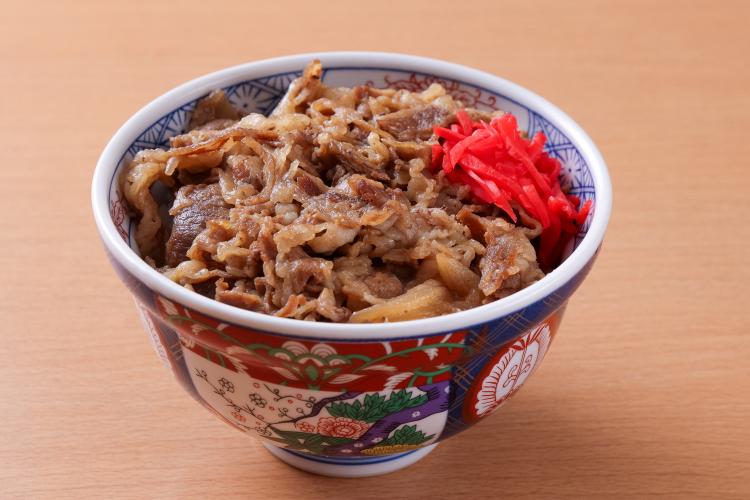 【朝食ビュッフェ】黒毛和牛を使用した牛丼の「あたま」