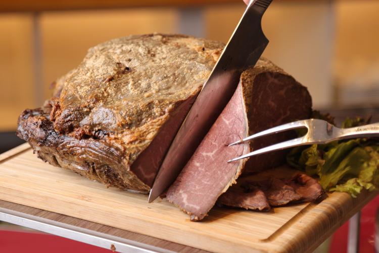 【朝食ビュッフェ】ローストビーフ