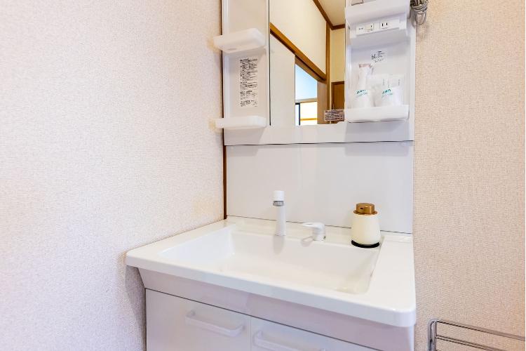 ■和室■洗面スペースが独立しており、ゆとりある滞在を。