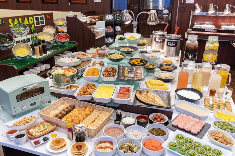 ★朝食バイキング