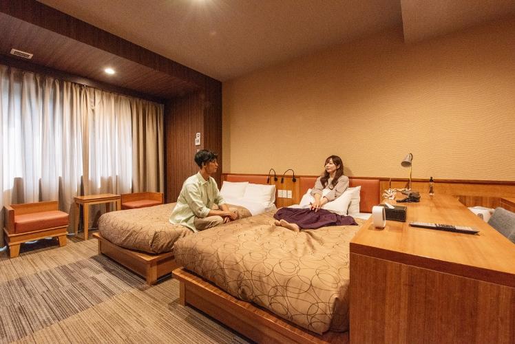 デラックスツインルーム■定員:大人4名