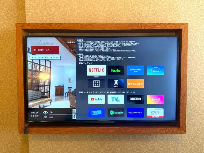 ◆客室設備|キャスト機能付きTV