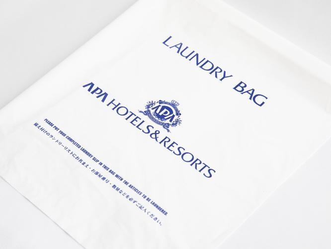 様々な用途でご利用いただけるランドリーバッグをご用意。