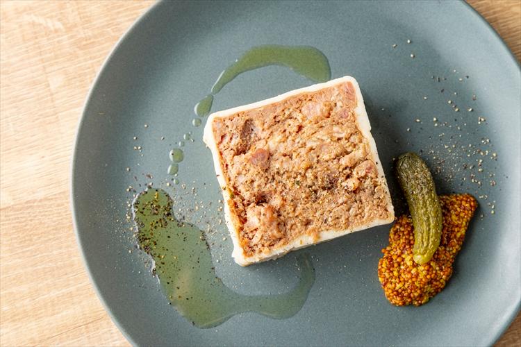 【ディナー】メニュー一例：パテ・ド・カンパーニュ