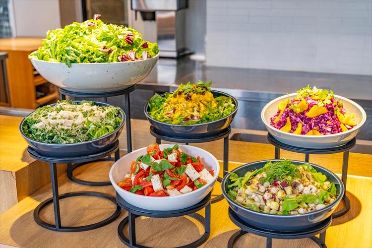 【ブレックファースト】サラダ＆デリカ・フルーツ ハーフビュッフェイメージ