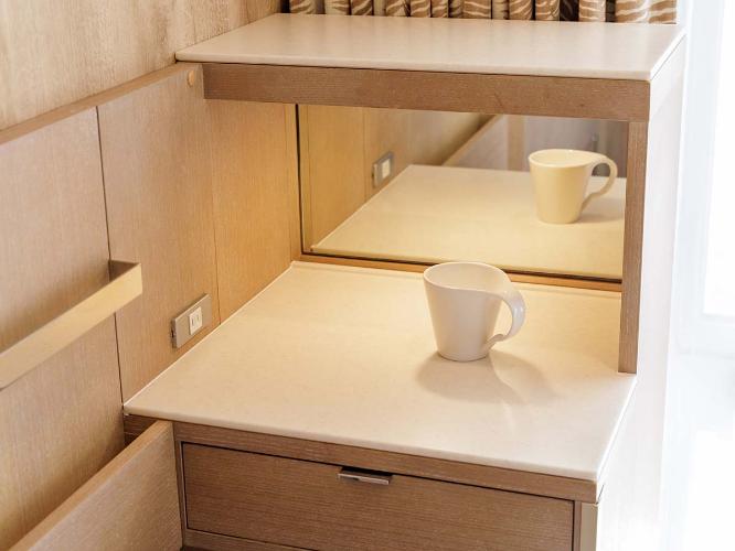 エコノミーダブルルーム13.6平米(ベッド幅180cm×1台)