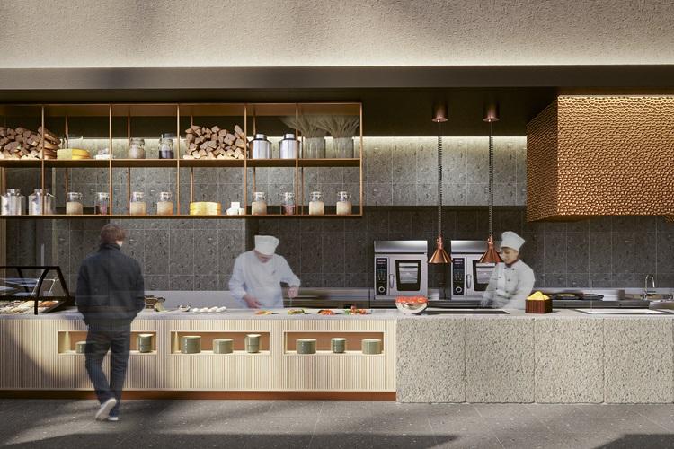 2025年12月にオープンするブッフェレストラン「グランデュール」<BR>