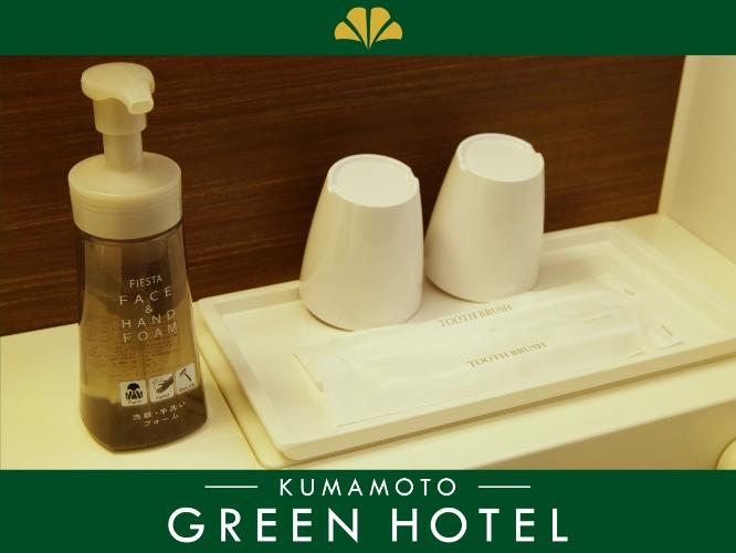 ◆バスルームアメニティ◆ハブラシはバスルームにございます