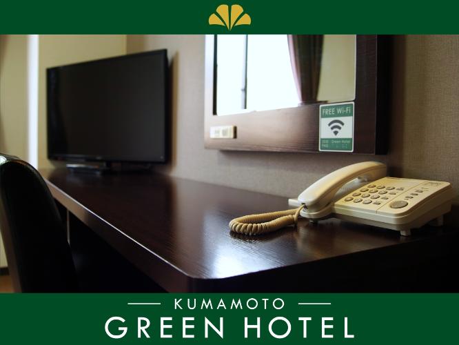 ◆デスク◆広々としたデスクでパソコン作業も快適