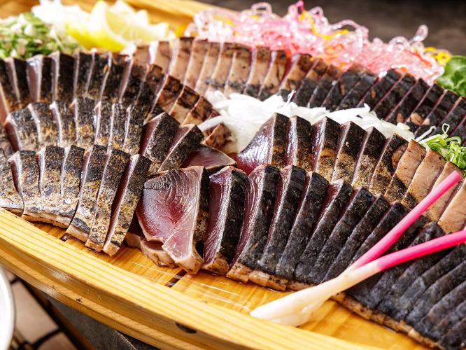 【朝食イメージ】高知名物「かつおのタタキ」