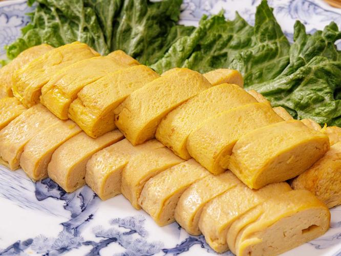 【朝食イメージ】特製　出汁巻きたまご