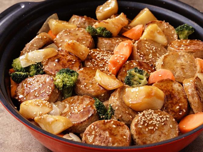 【朝食イメージ】お肉もお楽しみください