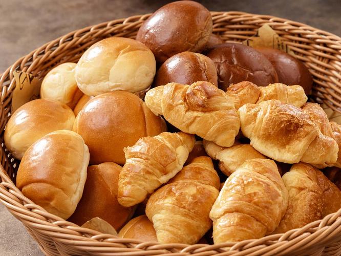 【朝食イメージ】パンコーナー例