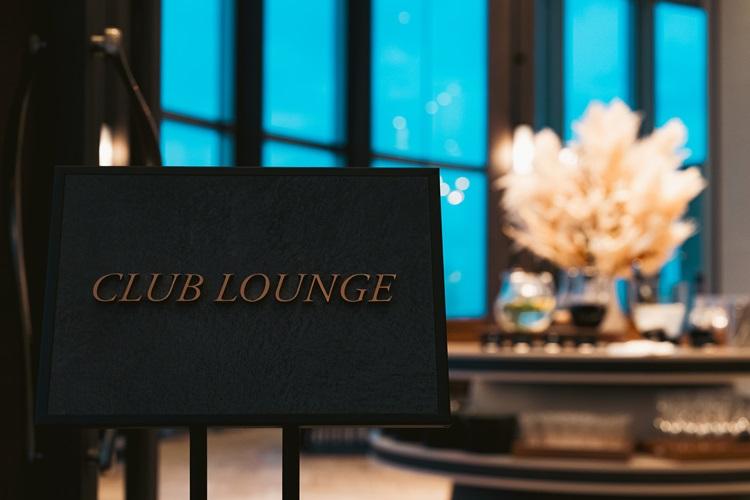 クラブフロアご宿泊者さま専用のクラブラウンジ