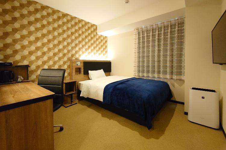 シングルルーム（16平米・140cmダブルベッド）