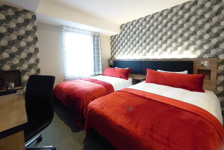 ツインA　23平米・130cmベッド