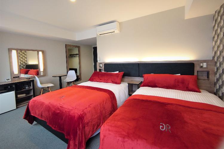 ツインB　25平米・130cmベッド