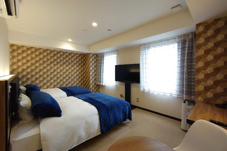 ツインB　25平米・130cmベッド