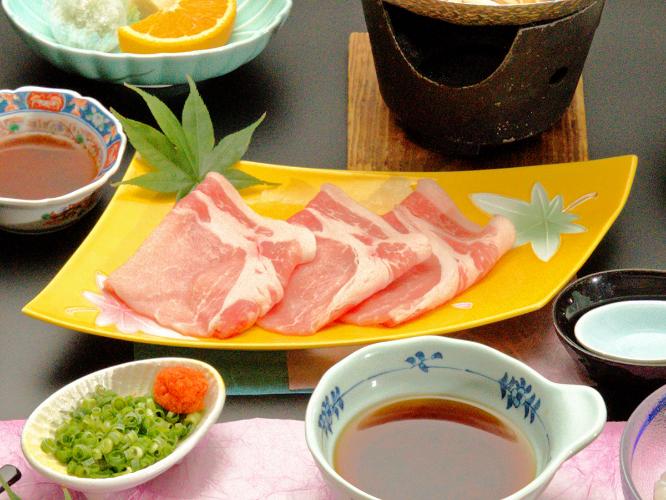 ≪26_春〜冬_薫会席≫豚しゃぶ鍋（画像は一例です）