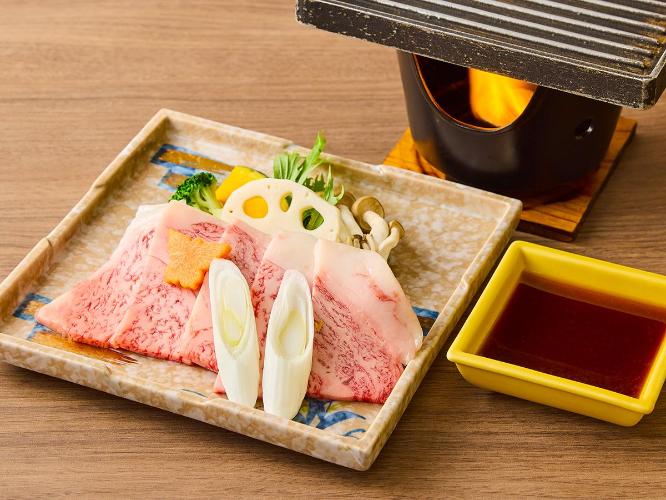〇【別注】鳥取和牛の陶板焼き　※イメージ