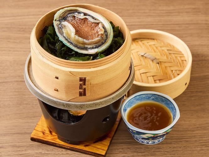 〇【別注】あわびのせいろ蒸し　※イメージ