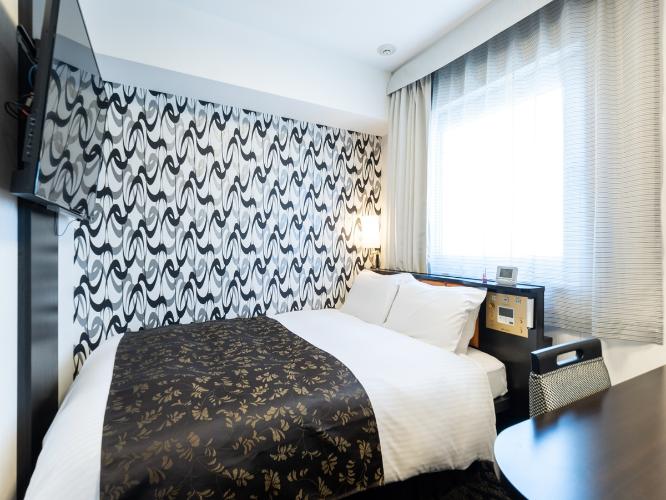 スタンダードルーム　2名（11平米・ベッド幅140cm・ベッド下収納あり）