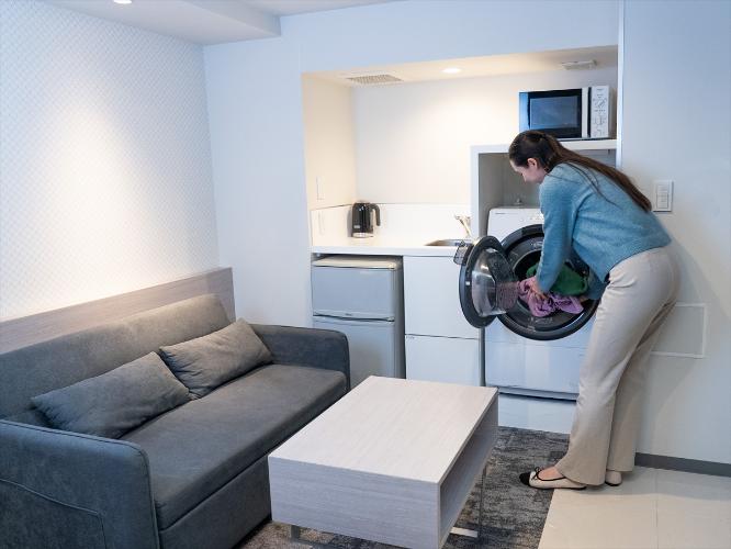 ◆スーペリアツイン23平米|洗濯機