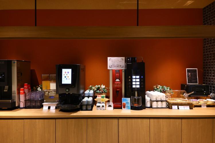 【朝食】ドリンクコーナー