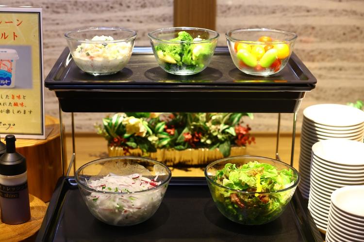 【朝食】サラダコーナー（一例）