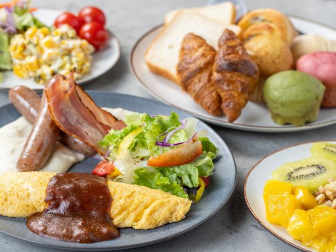 ◆朝食|盛り付け一例