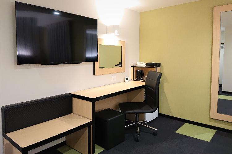 ツインA / ３〜４名で利用の場合はワンベッド２名利用となります