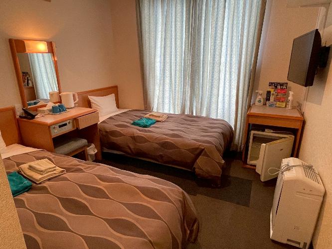 ツインルームです。