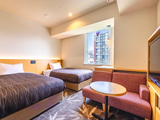 【女性専用ツイン】ReFa完備！スキンケアやスチーマーなど備品が充実