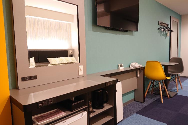 ツインB/ベッドサイズ130cm■3〜4名利用の場合はダブルベッド1台に2名利用