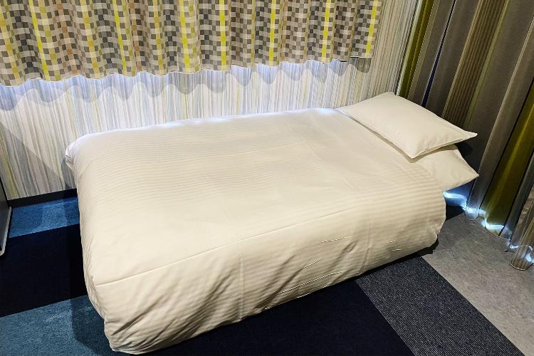 ツインB+エキストラベッド(最大5名様まで利用可)■3〜4名利用の場合はダブルベッド1台に2名利用