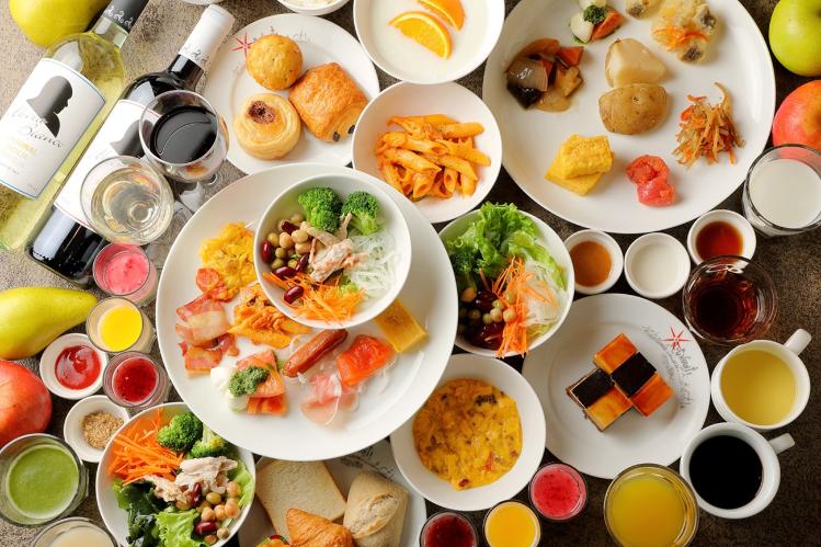 ◆Eatwell Breakfast　～おいしくて健康なしっかりとした朝食～ 管理栄養士監修！美肌効果、高鉄分…栄養素を”見える化”し、あなたのカラダニーズに合った食事の選択をサポートいたします。※画像はイメージです。