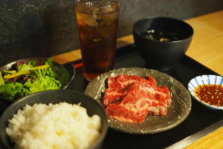 ハラミ定食